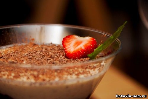 Кофейный пудинг