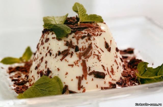 Сметанное желе