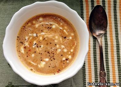 Чечевичный суп-пюре