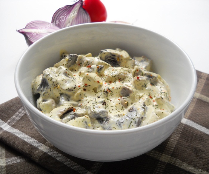 Грибной салат
