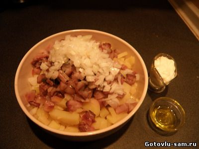 Салат из скумбрии